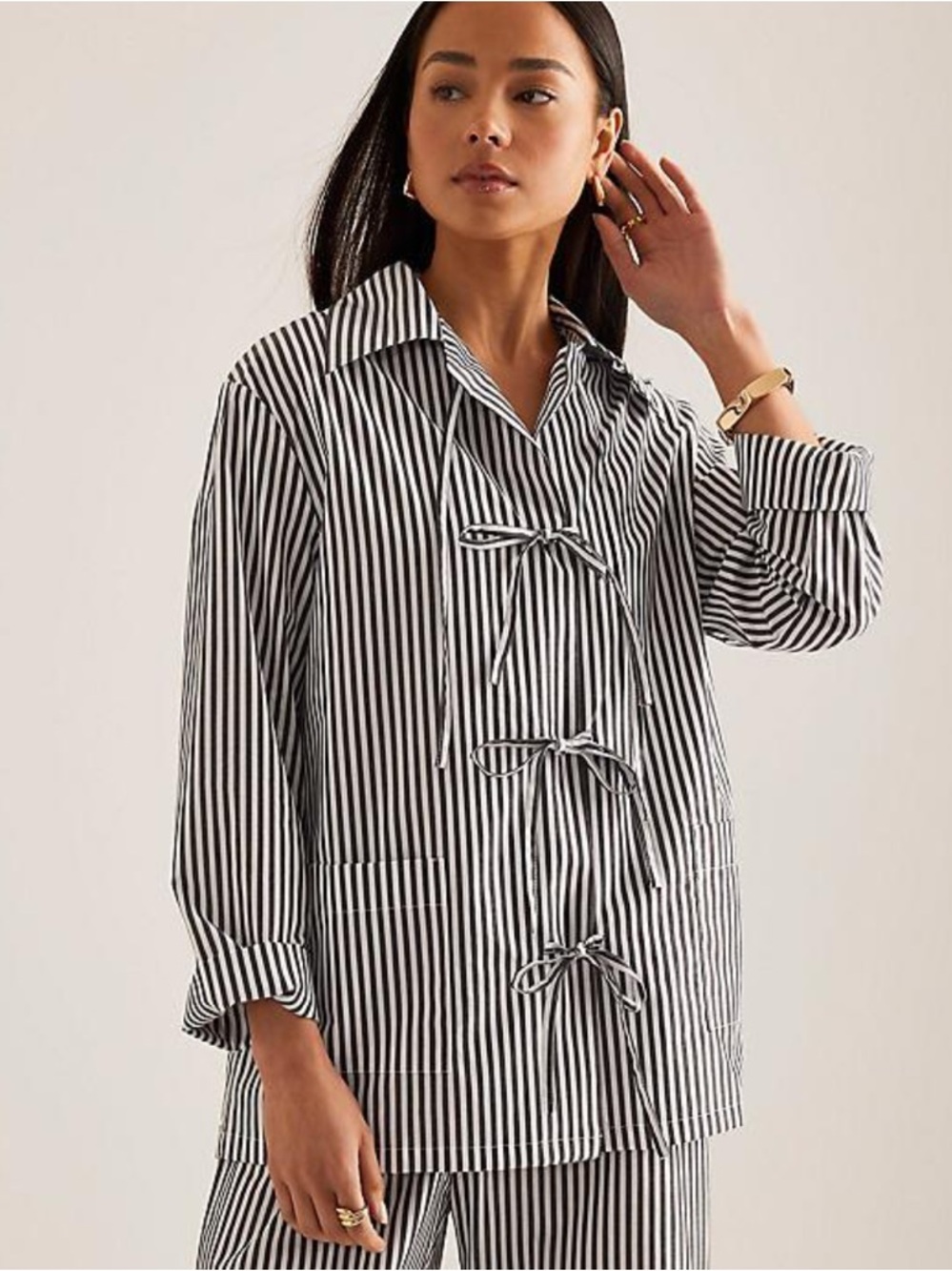 Sleeper Tie Front Top